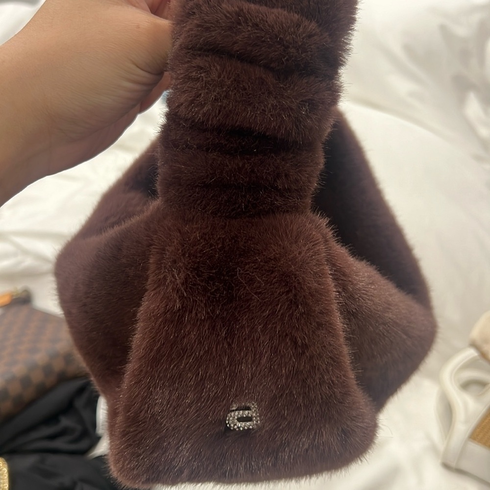 ALEXANDER WANG COLA SCRUNCHIE HANDBAG